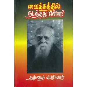 வைக்கத்தில் நடந்தது எனன?